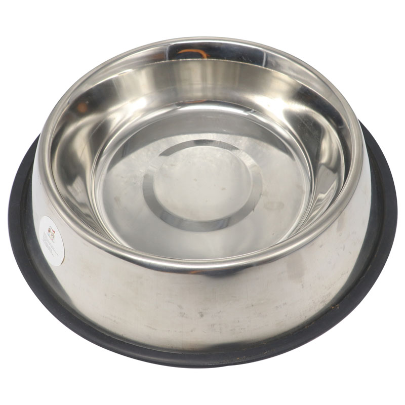 1000ml Pet Stainless Steel Bowl for Dogs, Cats & Any Pets - Non-Skid Food, 100% Safe for Pets, Silver